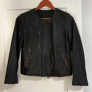 Madewell, leather jacket, moto jacket
